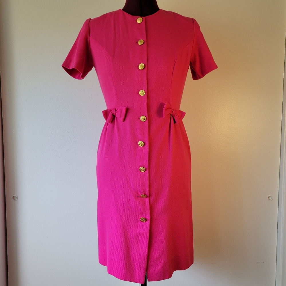 VTG NWOT Lanz Originals Pink dress